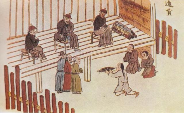 鲜为人知的清代宁古塔“穿官”（贡貂颁赏乌绫）习俗