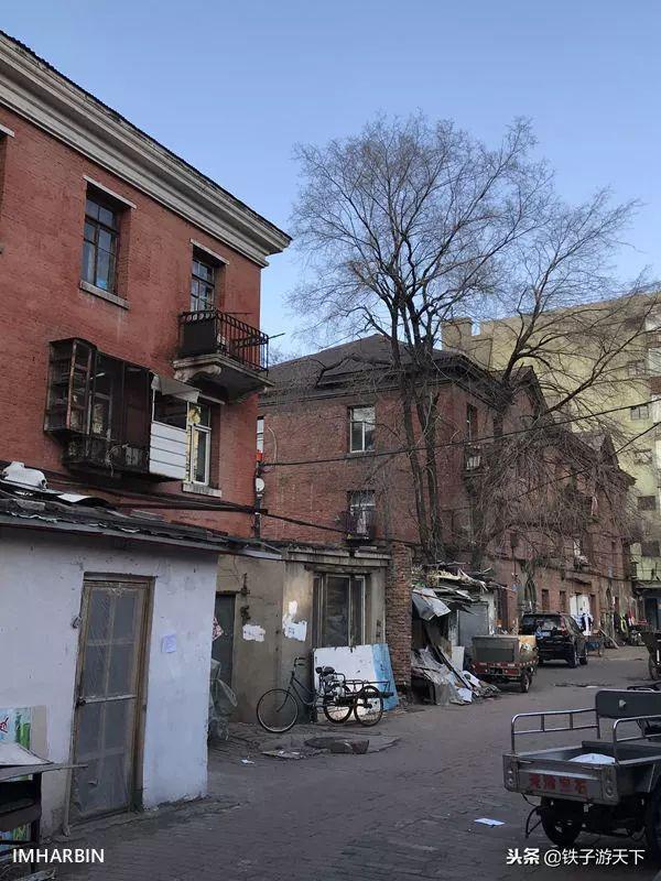 哈尔滨,道里60年前的“苏式”建筑