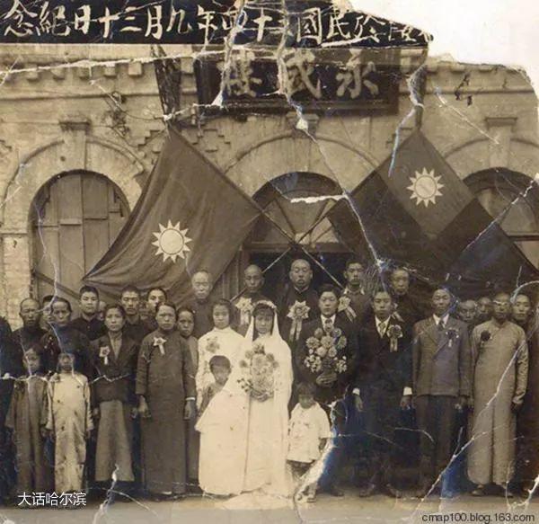 结婚合影上的老饭店——永盛楼