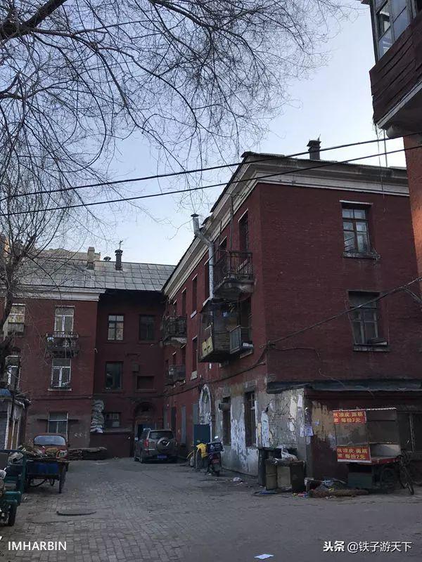 哈尔滨,道里60年前的“苏式”建筑