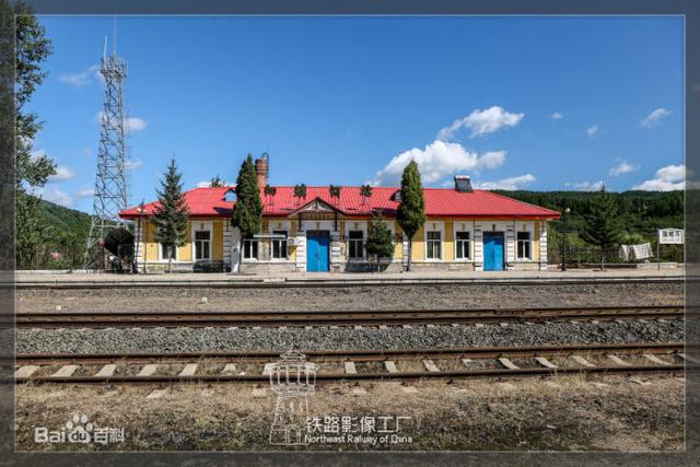 「东宁旧影」细鳞河火车站