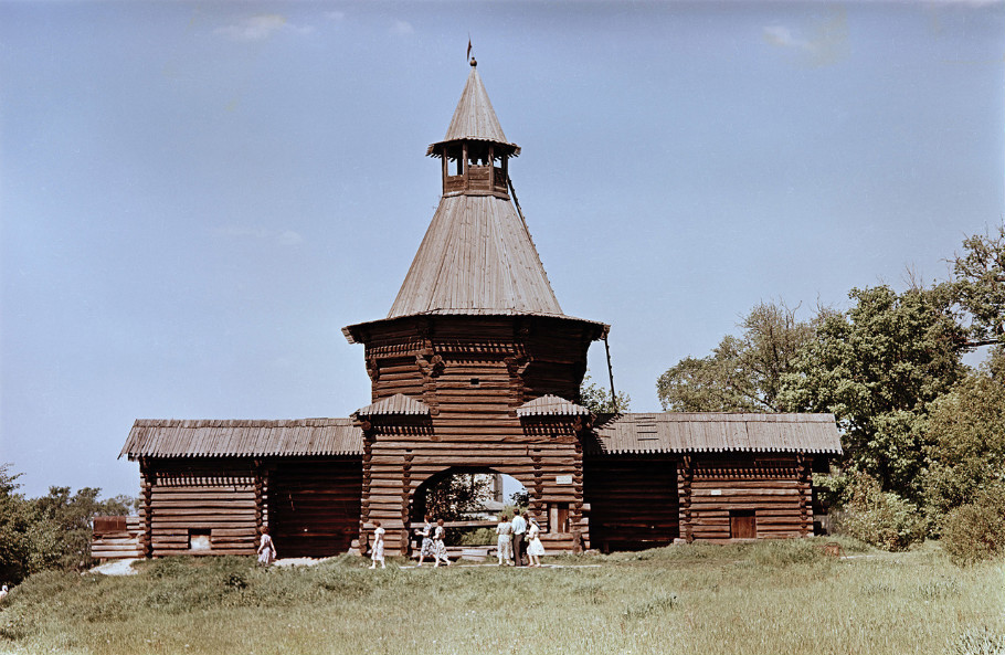 1950年代莫斯科郊区等地彩色图片 - 沉默的麻雀 - 沉默的麻雀的博客