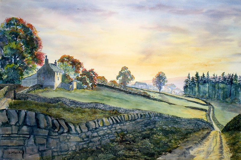 Glenn Marshall 水彩画01（21P） - 桃源居士 - 桃源居