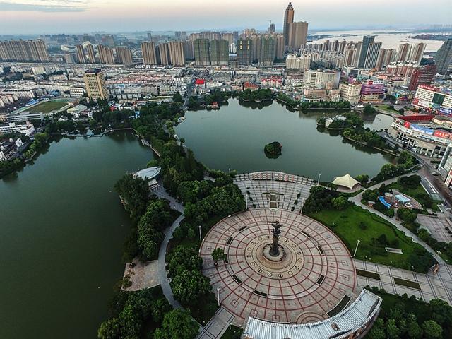 鸟瞰江城 生态宜居