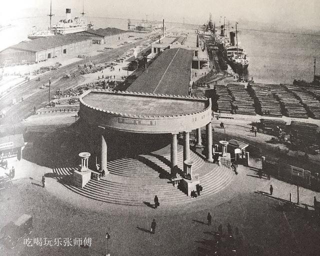 大连的黑白旧照 1930年代的陆海风情