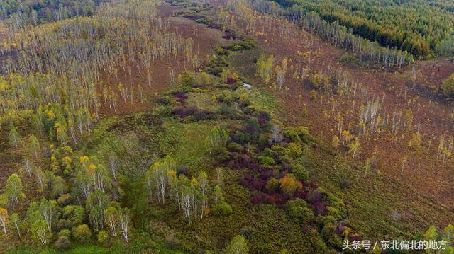 高空镜头下的伊春之美